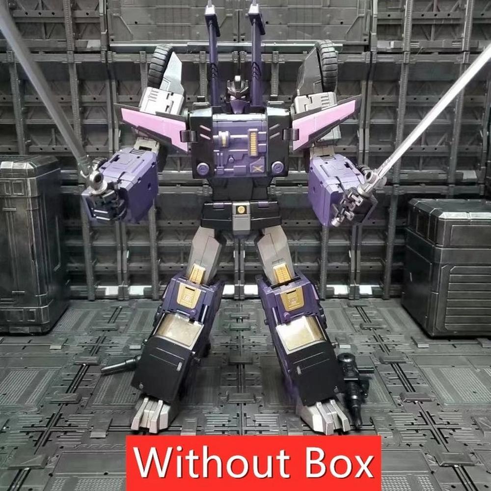 변신 식스샷 서드 파티 팩토리 액션 피규어 로봇 박스 1개 1 Dark Ver Without Box