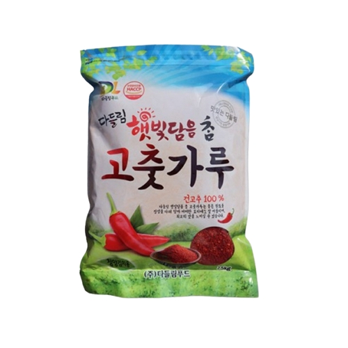 다들림푸드 다들림 햇빛담음 참 청양고춧가루 중국산 2.5kg