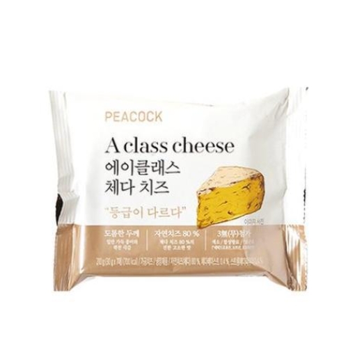 남양유업 PEACOCK 에이클래스 체다치즈 30g