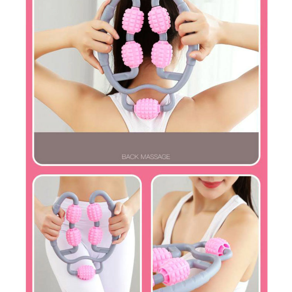 바디롤링 마사지기 5롤 3D 쿨샵 마사지 회전지압볼
