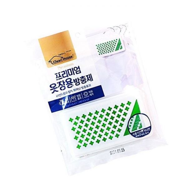 한양화학 좀약 냄새방지 크린하우스 프리미엄 옷장용 방충제 라벤더향 1개