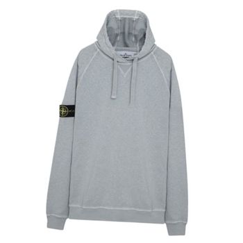 스톤아일랜드 STONE ISLAND 62160 OLD Treatment Malfile Fleece Hoodeed Sweatshirt 78