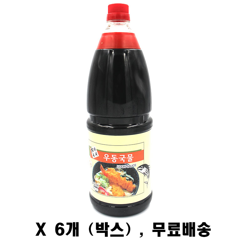 태성푸드 장터국수 우동국물 1 84L X 6개 박스