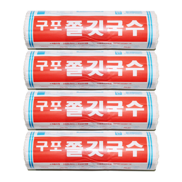 금성제면 국수마을 구포 쫄깃국수 소면 1 4kg x 4개