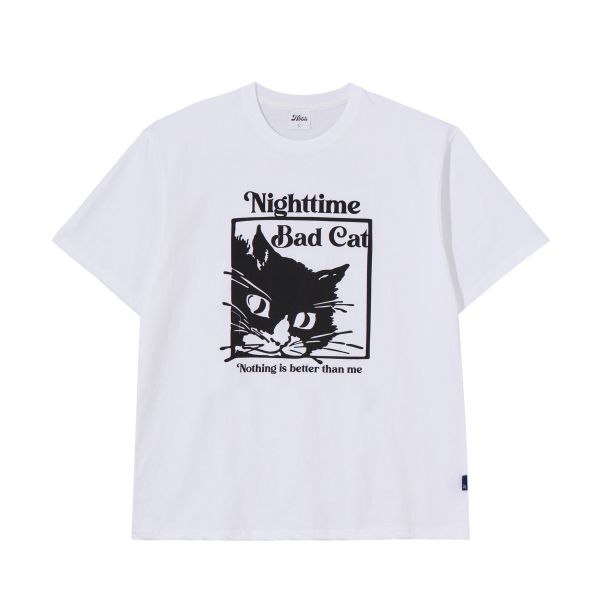 낫띵이즈배럴댄미 BAD CAT TEE