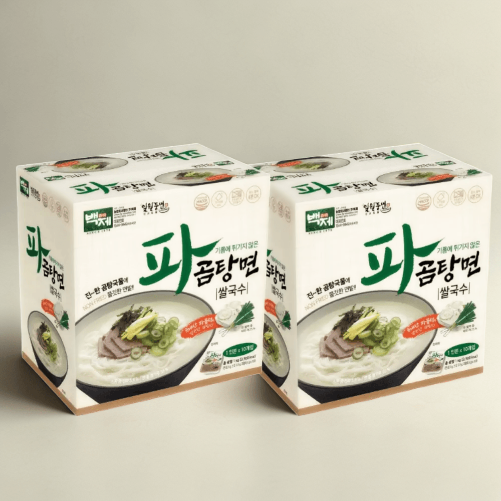 백제 코스트코 백제 파곰탕면 쌀국수 100g x 20개