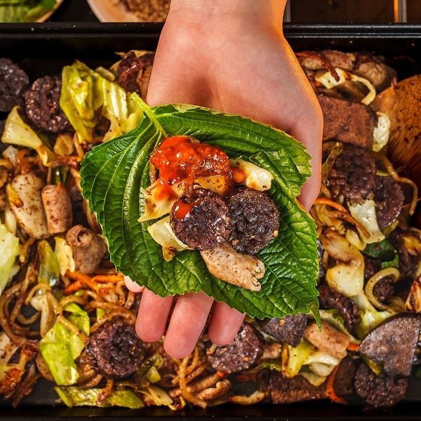 전라도 청년 신림동 순대타운 백순대볶음 2인분 순대 곱창 간
