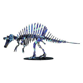 주식회사 우라노 3D 페이퍼 퍼즐 에치젠와지 스피노사우루스 조립시 사이즈 W195