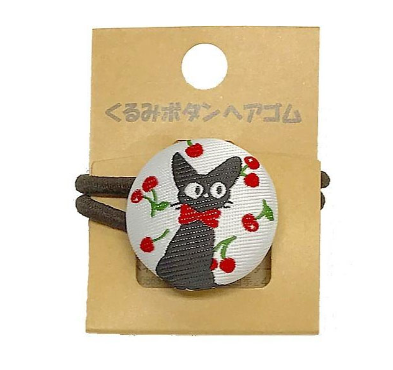 고양이 지지 체리 헤어밴드 고무끈