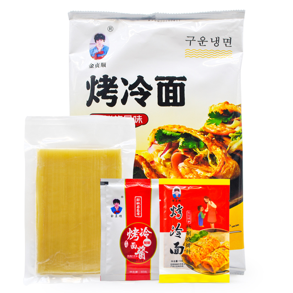 홍홍 중국식품 구운냉면 카오렁미엔 코렁맨 소스포함 냉면구이 475g 1개