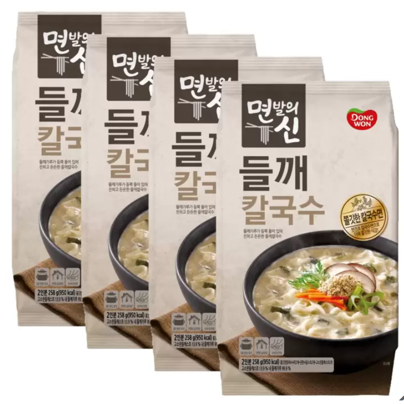 동원 동원 들깨 칼국수 258g x 4 4개