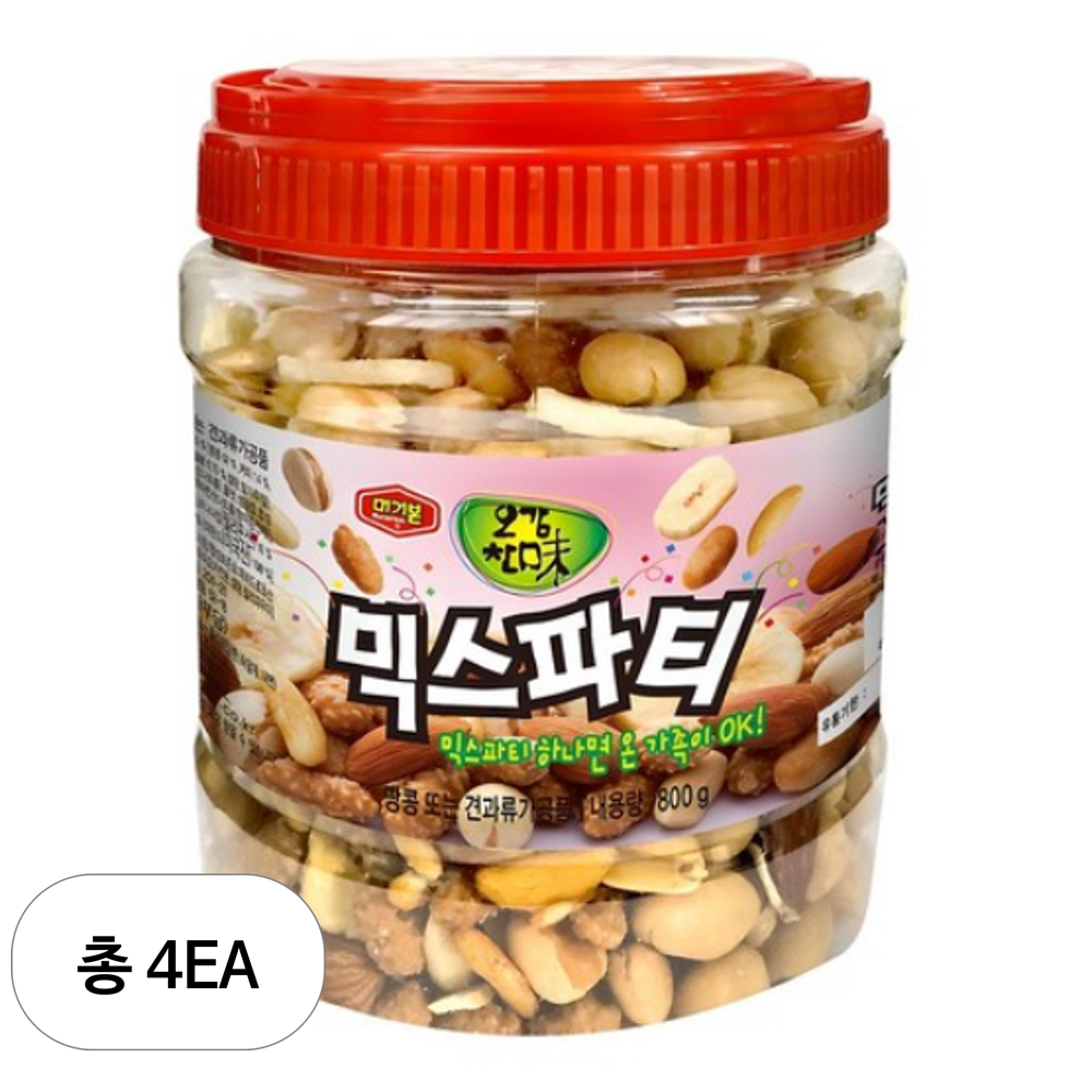 머거본 머거본 믹스파티 800g 4개