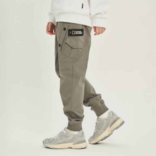 내셔널지오그래픽 내셔널지오그래픽 입체 포켓 밴딩 조거 팬츠 CARBON 635125 N232UPT920