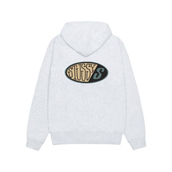 스투시 스투시 핏스탑 후드 애쉬 헤더 Stussy Pitstop Hoodie Ash Heather 698440