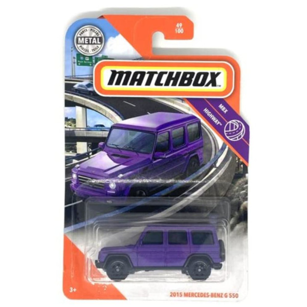 DieCast 매치박스 2015 벤츠 G550 MBX 하이웨이 49 100