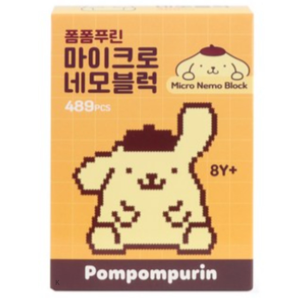바니랜드 바니랜드 바니랜드 폼폼푸린 마이크로 네모블럭 5개 혼합