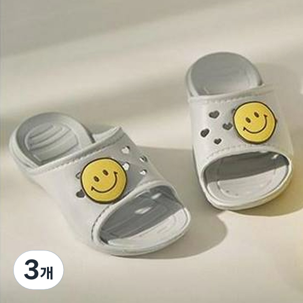 데코뷰 데코뷰 아동 슬리퍼 실내화 해피스마일 5개
