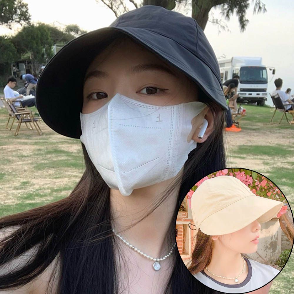 여성 데일리 코디 썬캡 소풍 일상룩 앞챙 모자 9887090