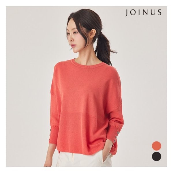 조이너스 조이너스 단추포인트라운드니트 95 블랙i450 JACU4-WSL020 1328133