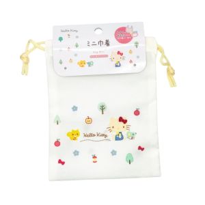 산리오 헬로키티 조리개 파우치 복주머니 더스트백 소품주머니 여행용파우치 휴대용파우치 복조리