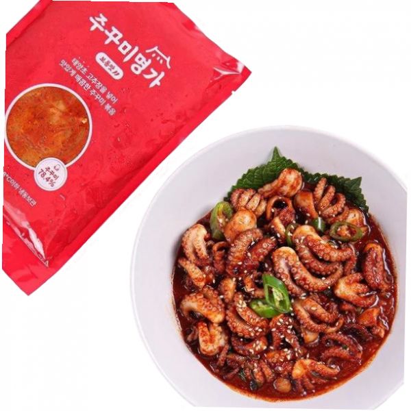주꾸미명가 바다 주꾸미명가 보통맛 500gx5팩