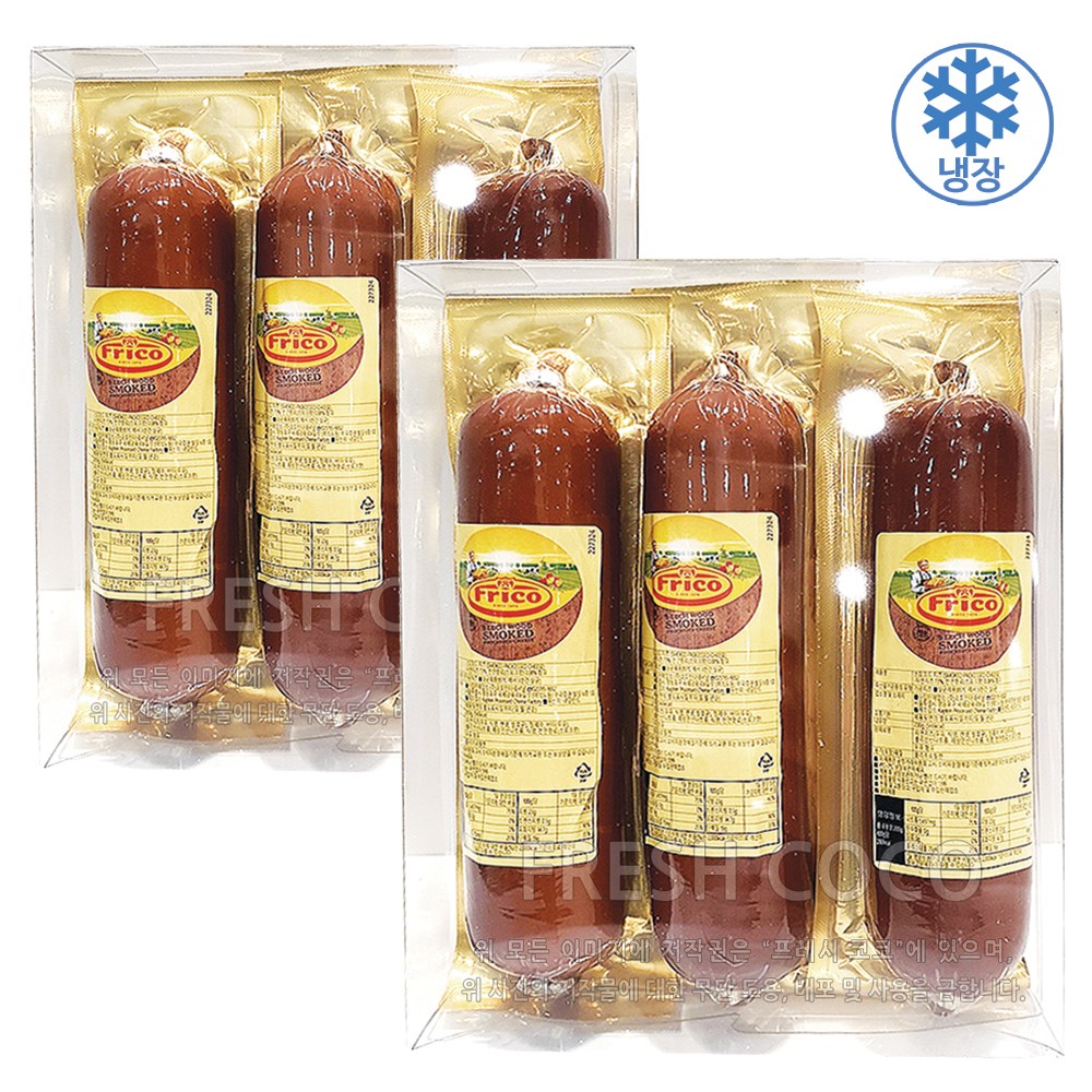 코스빅몰 FRICO 프리코 스모크치즈 200G X 3 훈제치즈 6개
