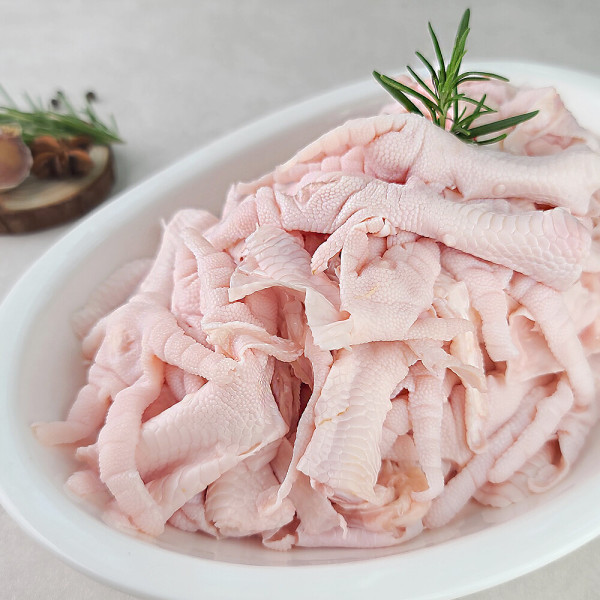 모던푸드 뼈없는 닭발 무뼈닭발 국내산 냉동 1kg 2봉