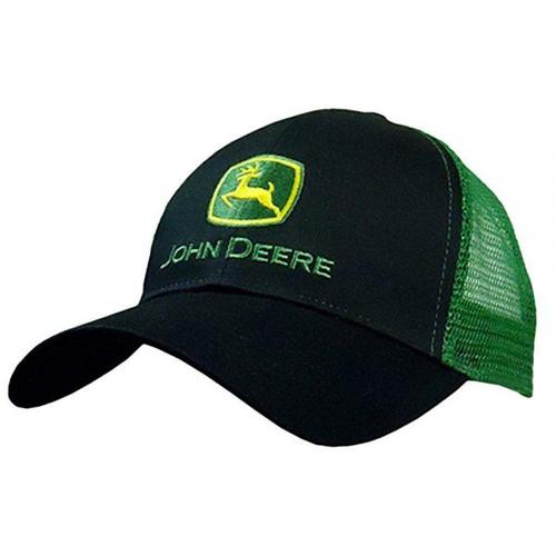 존디어 John Deere 자수 로고 메시 백 야구 모자 프리 사이즈 남성용 그린