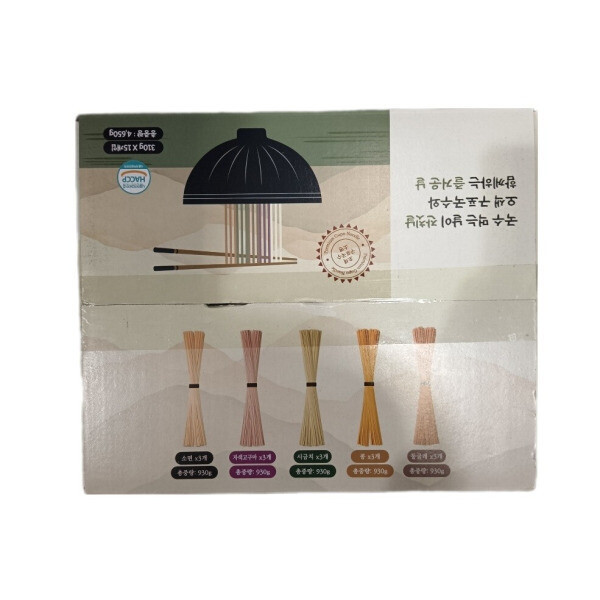 구포국수 구포국수 오색 구포국수 소면 310gx15입 코스트코