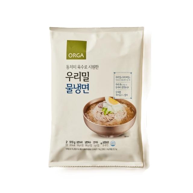 올가 올가 우리밀 물냉면 910g 3개