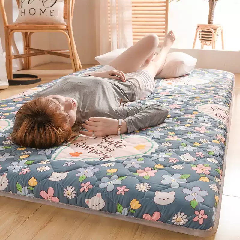 사계절 접이식 두꺼운 바닥 매트 방한 요 토퍼-리본매트리스