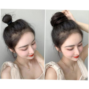 부분가발 올림머리 똥머리 곱창밴드 부분가발