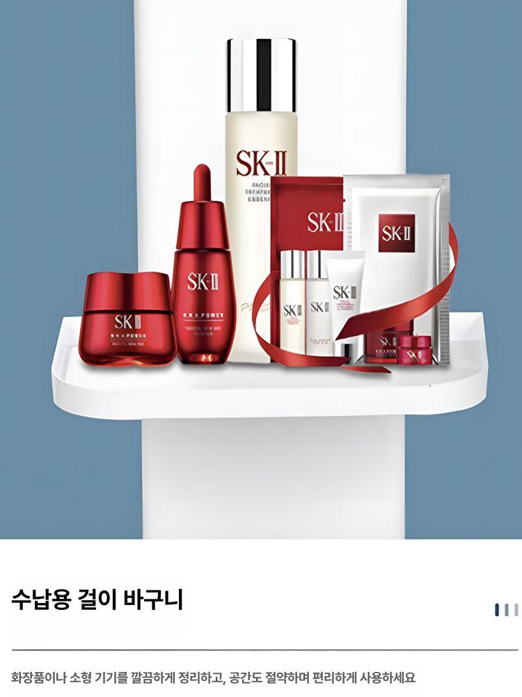 이동식 미용 트롤리 피부샵 선반 접이식 관리실 서빙카트 웨건