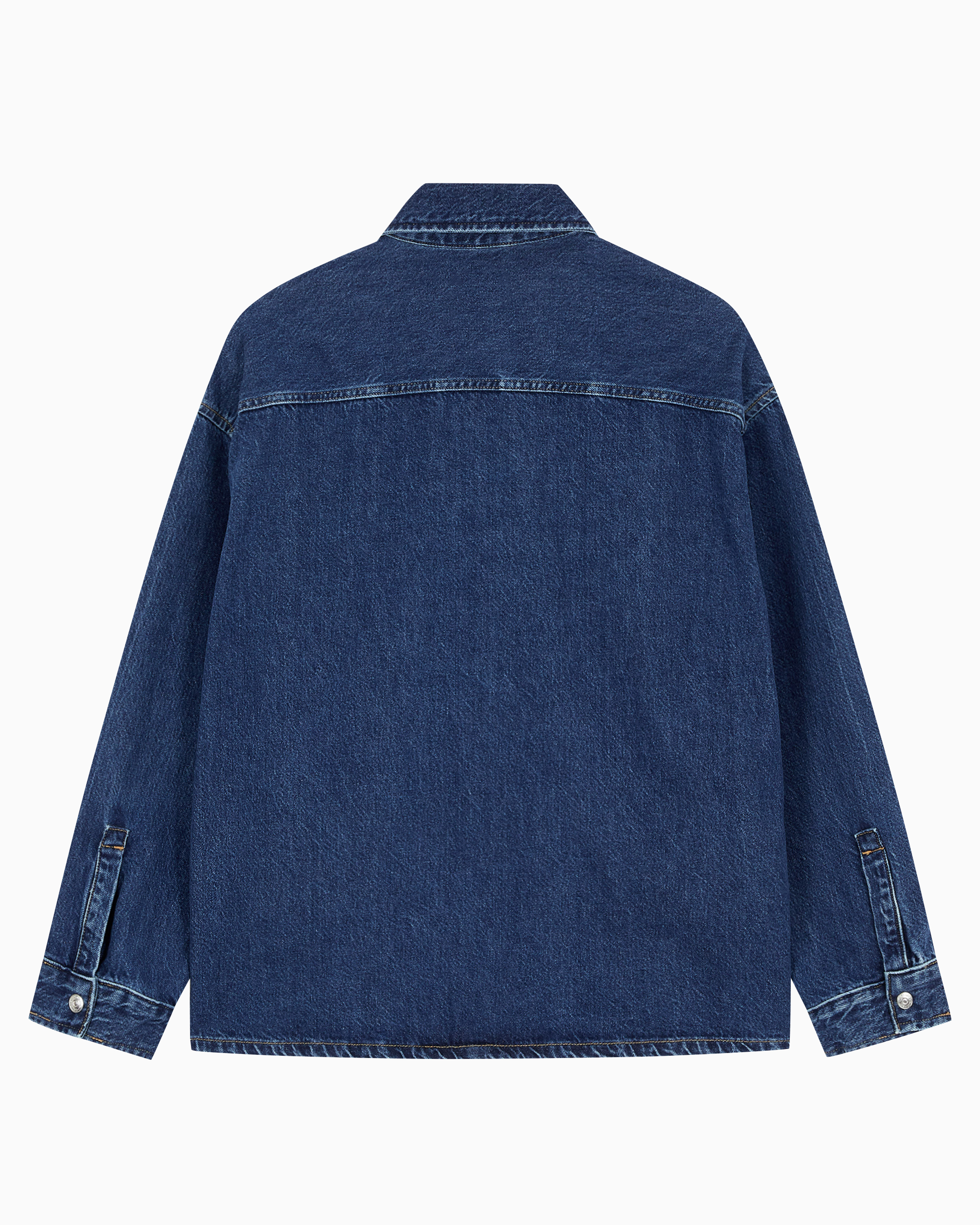 Calvin Klein Jeans 캘빈클라인 CK 남성 데님 재킷 체스트 포켓 청자켓 다크블루 M J326551-1BJ