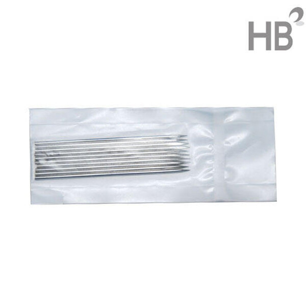행림 홋삼능침 대 1봉10개 1 6X65mm 삼릉침 호침