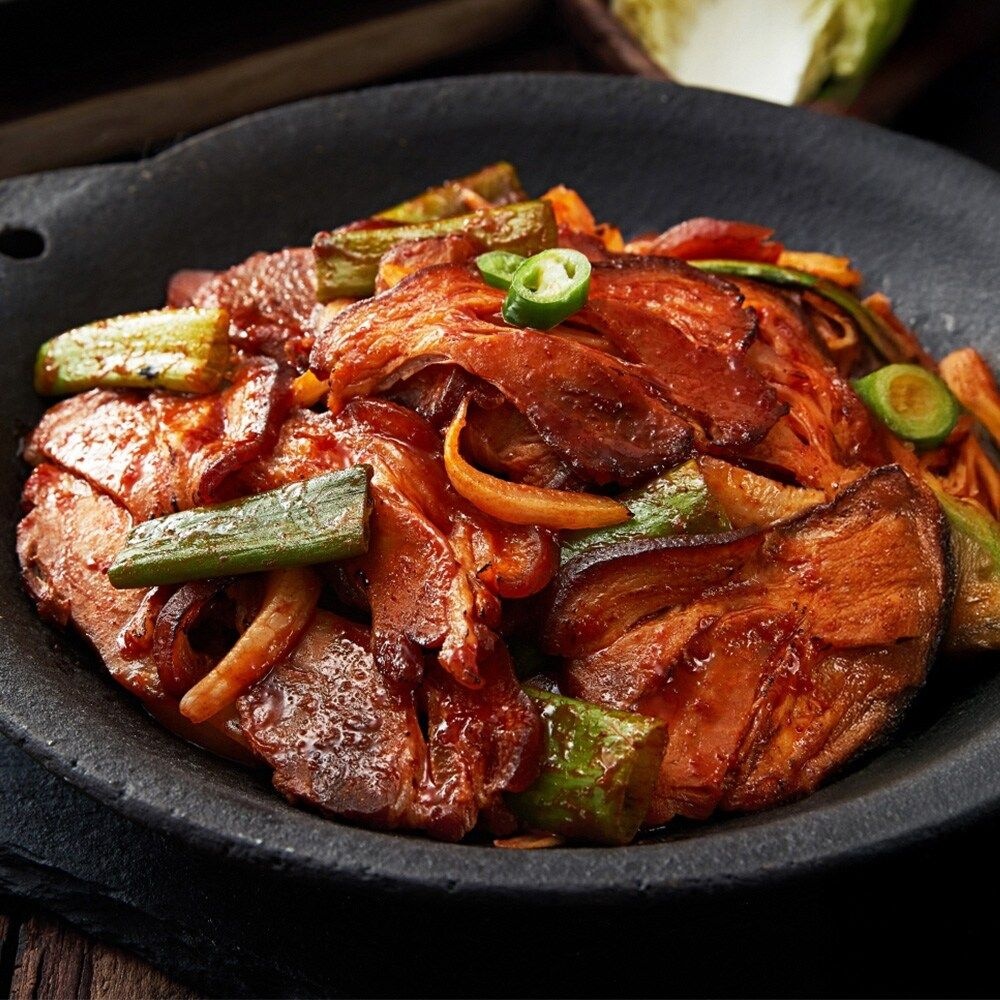 대한우리 한돈 오미자 슬라이스 불족발 350g 6팩