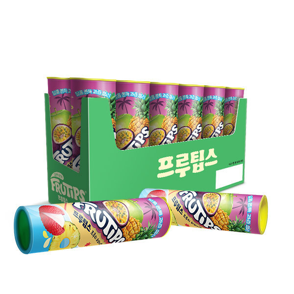 네슬레 네슬레 프루팁스 젤리 하와이안 70g x 12개 1박스