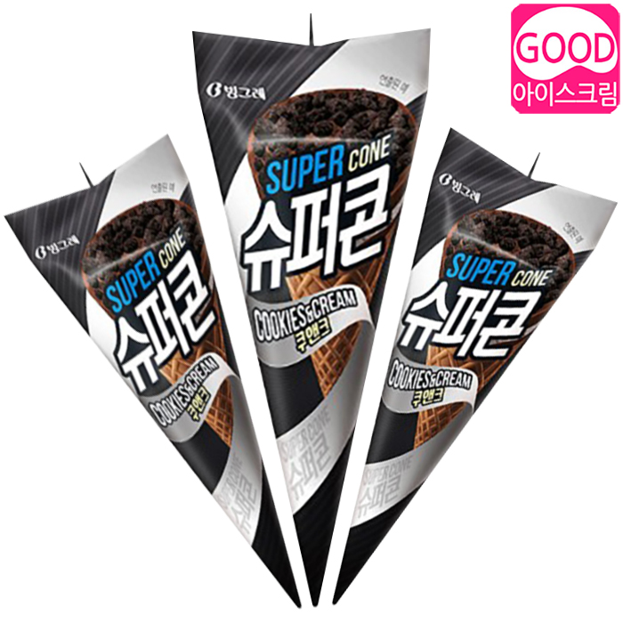 빙그레 빙그레 슈퍼콘 쿠앤크 슈퍼콘 쿠앤크150ml 24개 24개