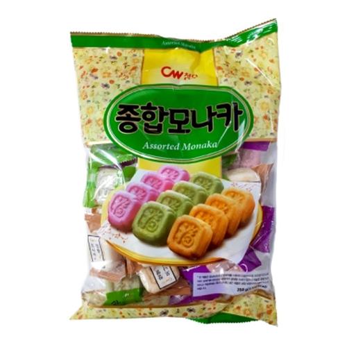 청우 종합모나카 350gx10개맛있는 과자 간식용 전통