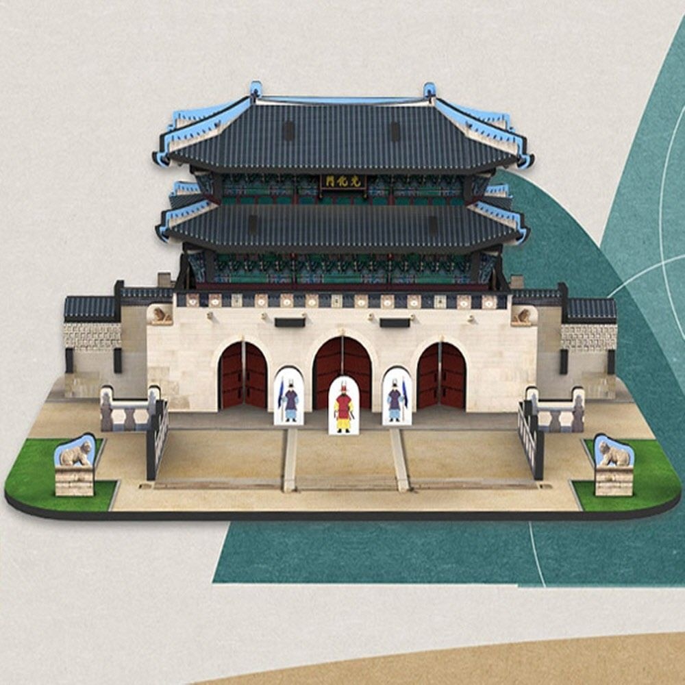 주식회사 현자 3D입체퍼즐 광화문 크리스탈 유명건축물 재미있는블럭