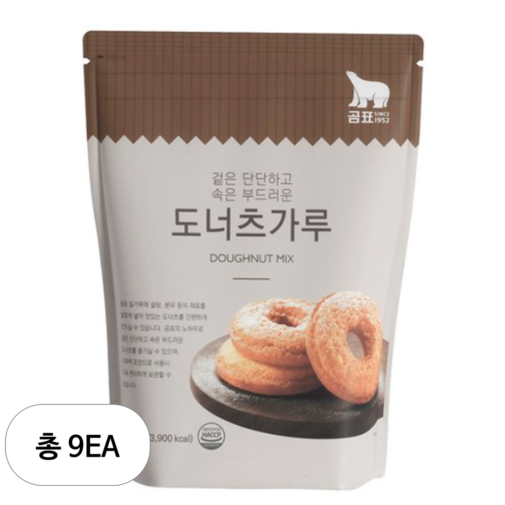 대한제분 곰표 곰표 도너츠가루 1kg 1개