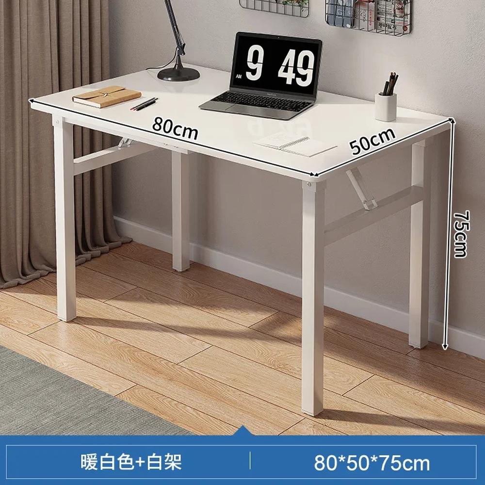 호텔 접이식 식탁 컴퓨터 직사각형 주방 작은 집 메사스 가구 1개 9 80x50x75cm3