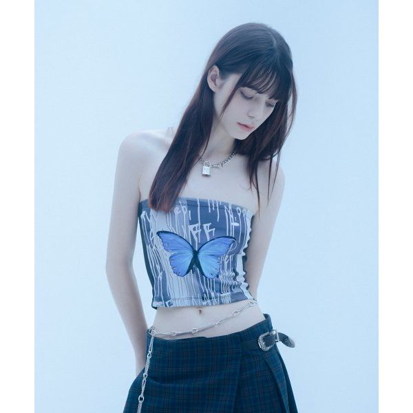 CLUT STUDIO 0 4 나비와 피스톨 튜브탑