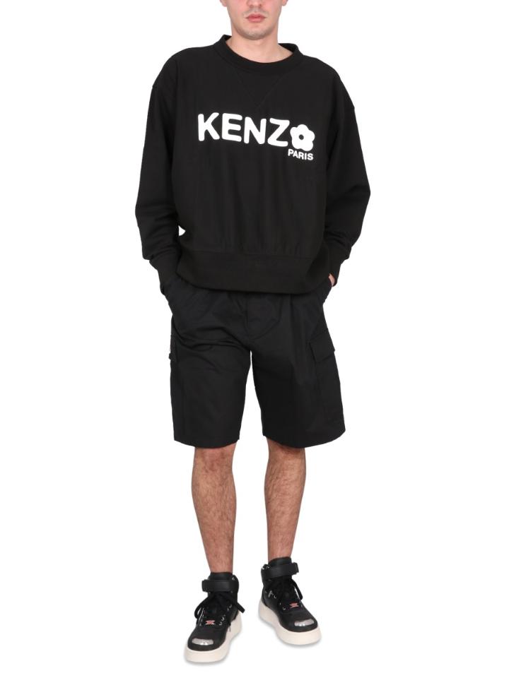 겐조 KENZO 코튼 버뮤다 쇼츠 FD55SH2359RO 99
