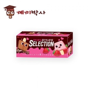 셀렉션 8입-아이스크림 셀렉션 초코 딸기 딸기