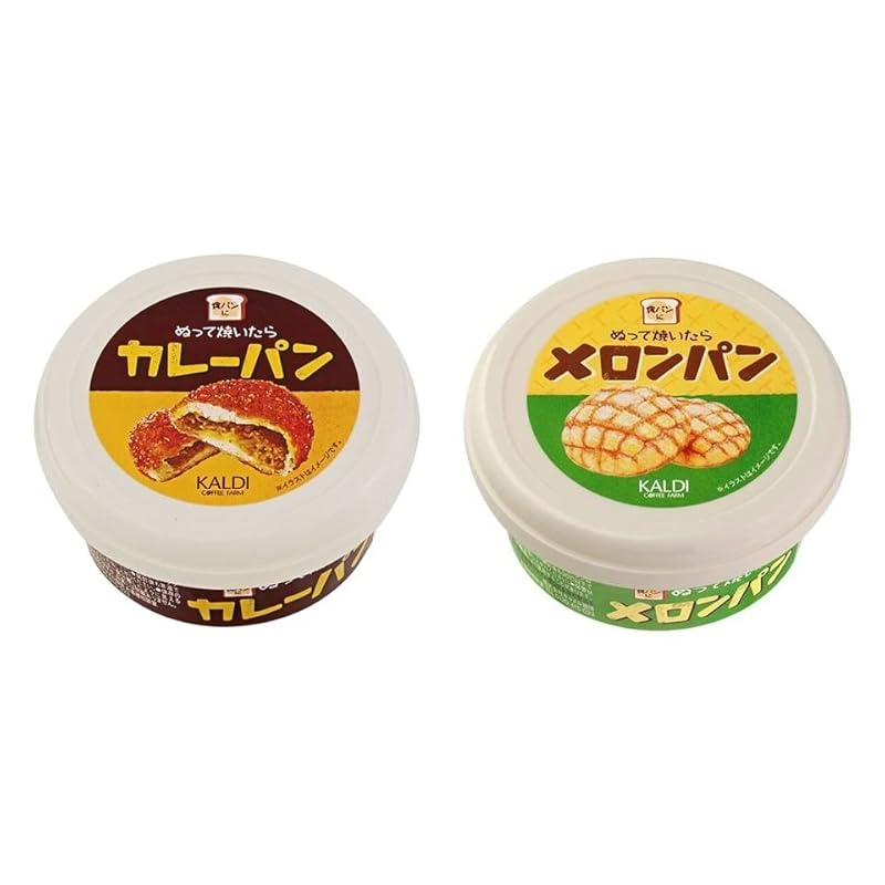 KALDI 칼디 메론빵스프레드 카레빵 세트 각 110g 1세트