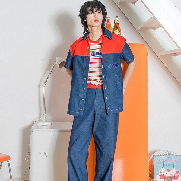 카이쇼 카이쇼 포켓 데님 자켓 인디고데님 S