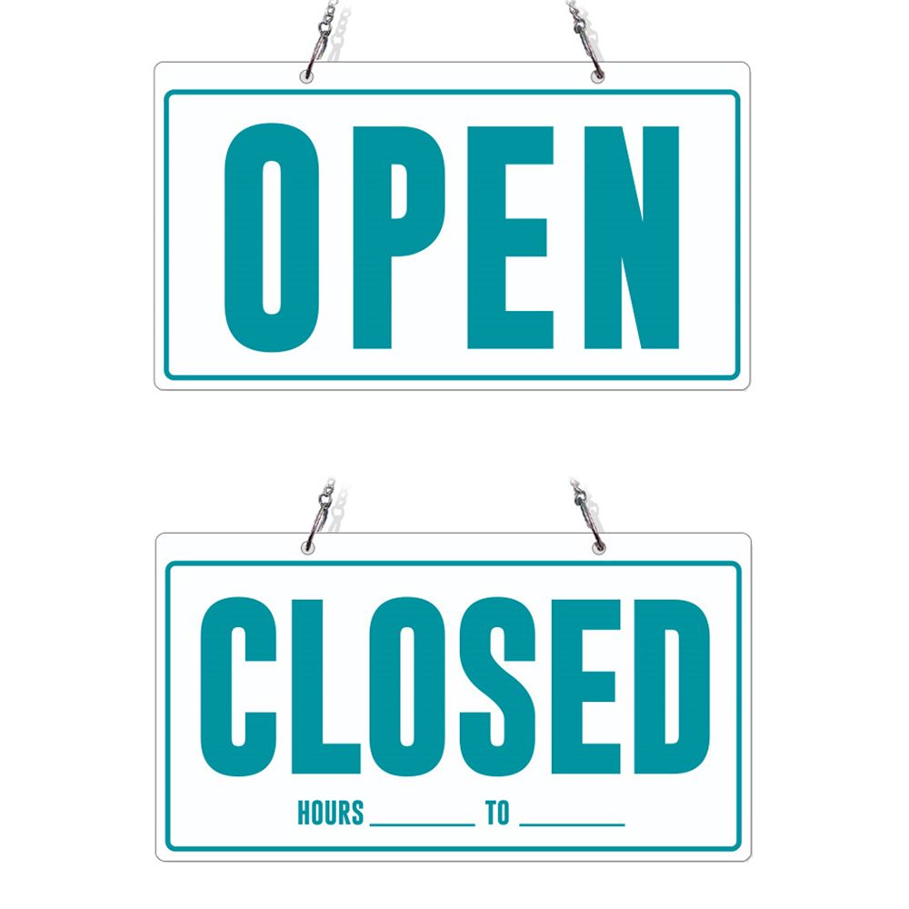 OPEN 체인걸이형 양면 안내판 CLOSED41