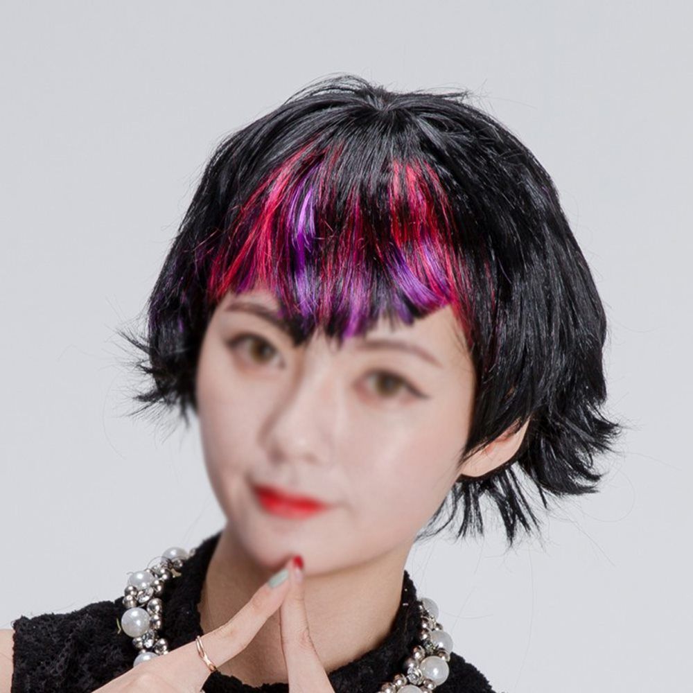 바람머리 가발 파티 의상 할로윈 변장 소품 엽기 변신용품 연극 스티커사진