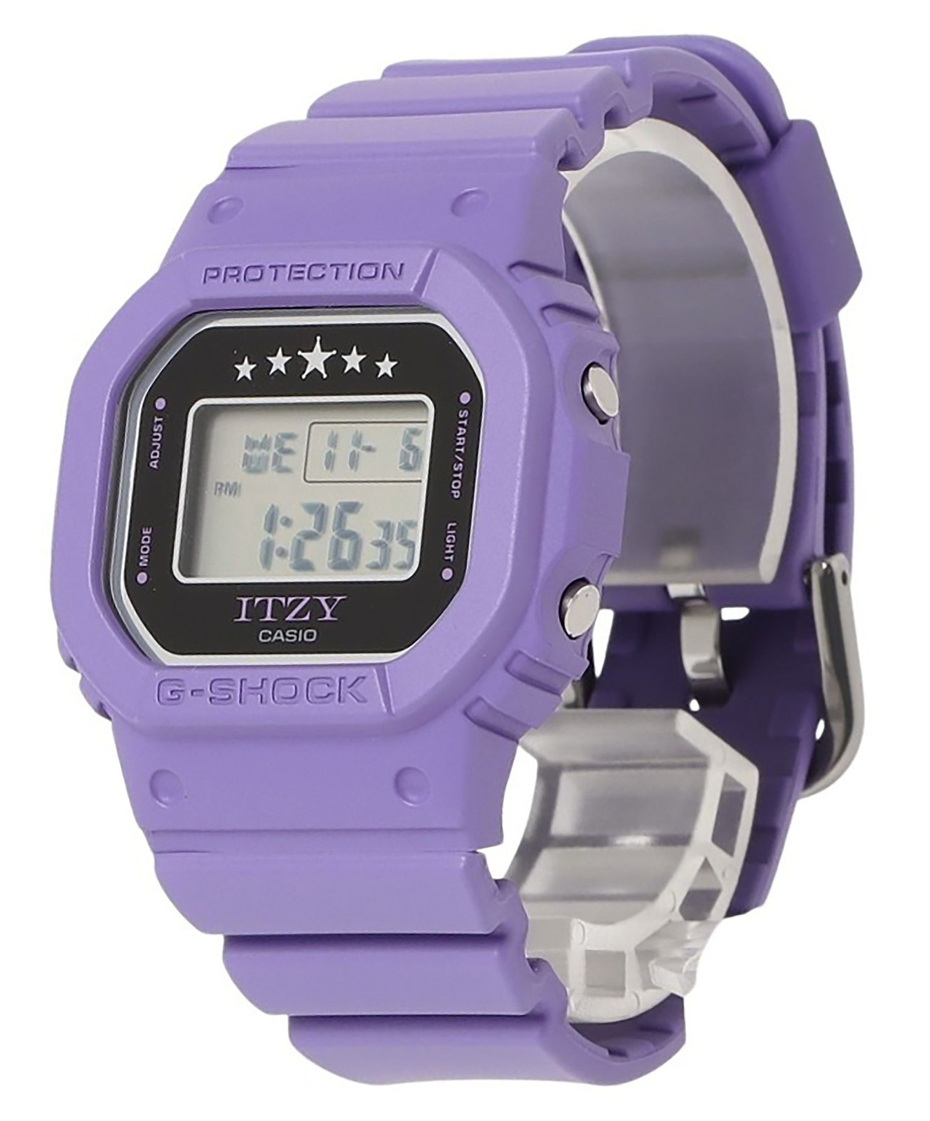 지샥 G-SHOCK Casio ITZY Collaboration 디지털 쿼츠 200M Ladies 시계 명품시계 패션시계 손목시계 2682 GMD-S5610IT-6